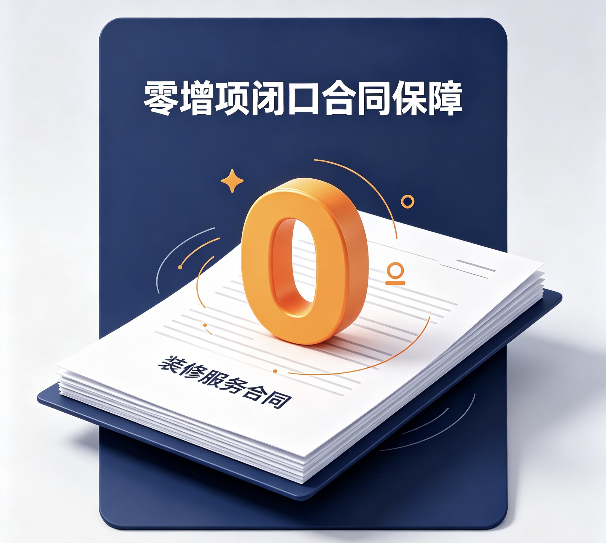 零增项闭口合同保障